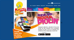 Desktop Screenshot of preescolarpiolin.com